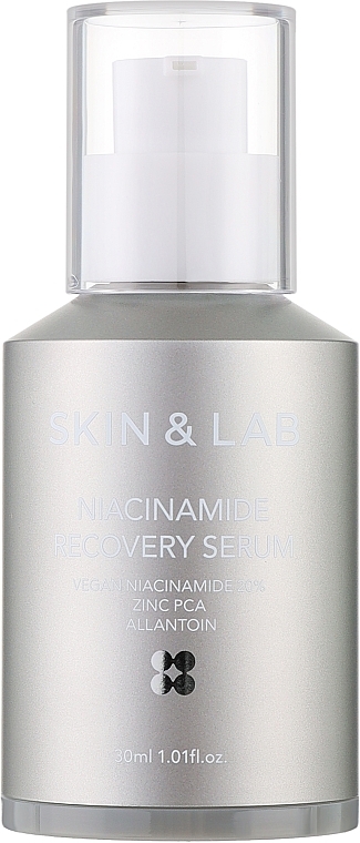 Восстанавливающая сыворотка с ниацинамидом - Skin&Lab Niacinamide Recovery Serum — фото N1