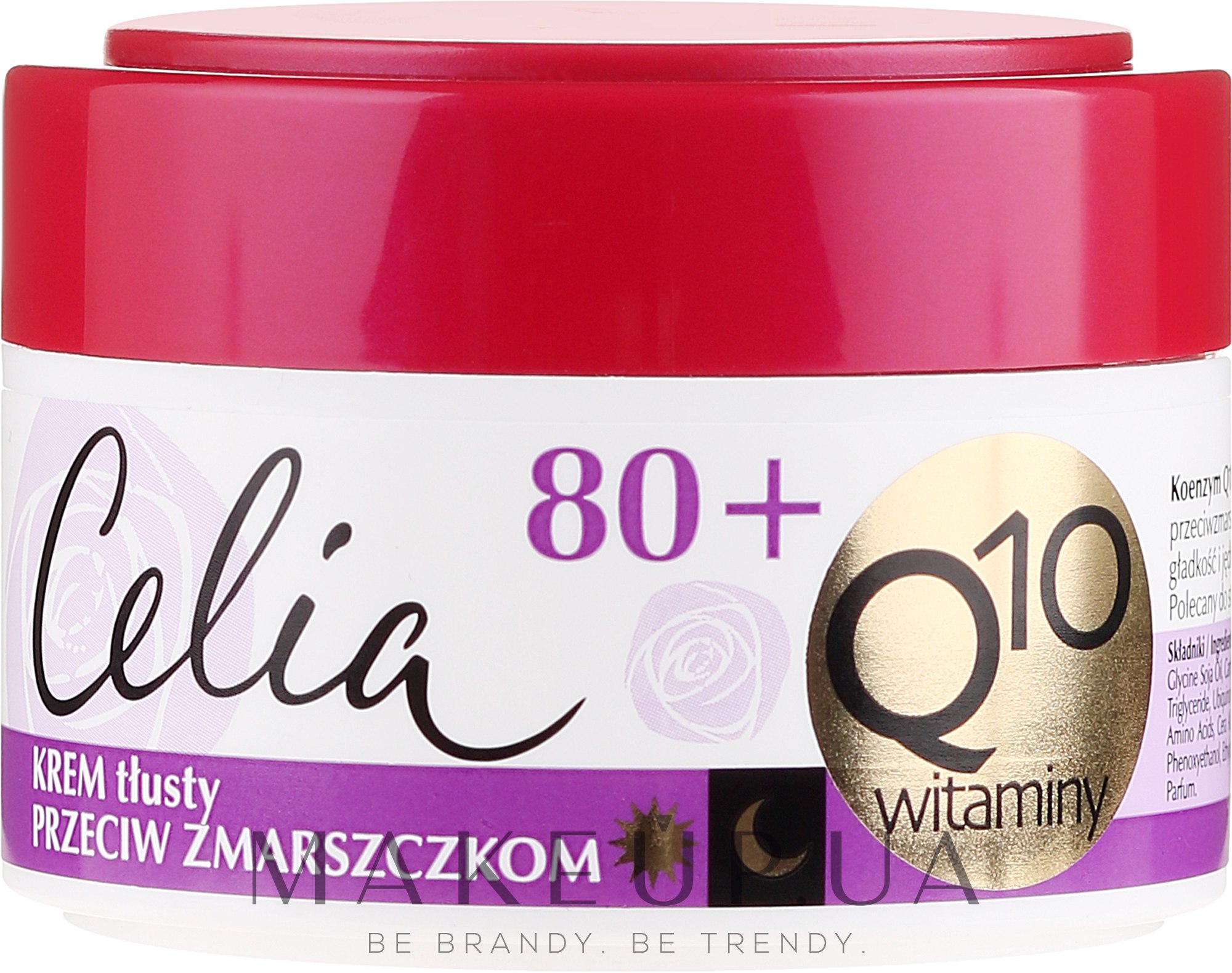 Насичений крем від зморшок "Вітамінний" - Celia Q10 Face Cream 80+ — фото 50ml