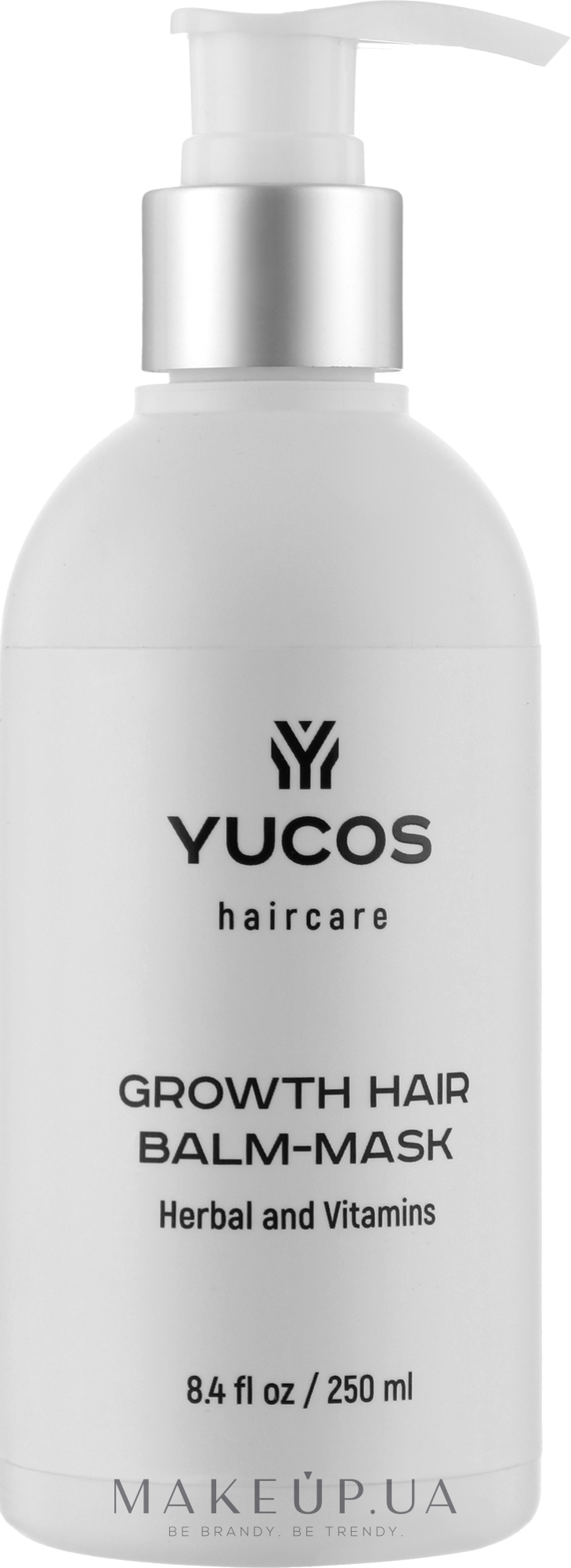 Бальзам-маска для роста волос, с дозатором - Yucos Growth Hair Balm-Mask — фото 250ml