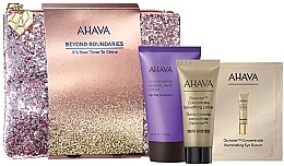 Духи, Парфюмерия, косметика Набор - Ahava Holiday 2024 It’s Your Time To Shine (f/lot/15ml + eye/ser/2ml + h/cr/40ml + pouch)