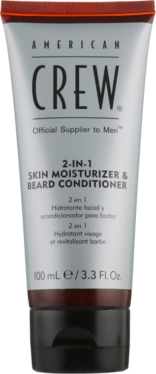 Увлажняющий крем для кожи и кондиционер для бороды 2 в 1 - American Crew Official Supplier to Men 2In1 Skin Moisturizer & Beard Conditioner