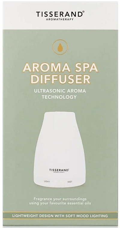 Аромадифузор для ефірних олій - Tisserand Aromatherapy Aroma Spa Diffuser — фото N1