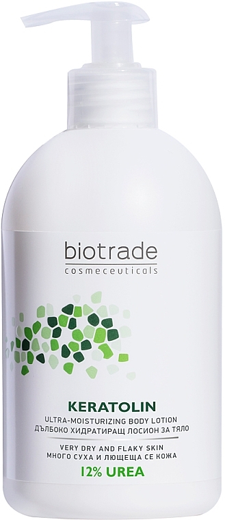 Лосьон для тела с 12% мочевины для интенсивного увлажнения - Biotrade Keratolin Body Ultra-Moisturizing Lotion