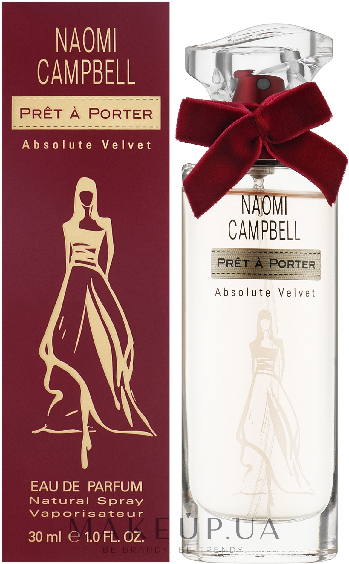 Naomi Campbell Pret a Porter Absolute Velvet - Парфумована вода — фото 30ml