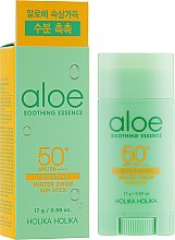 Духи, Парфюмерия, косметика Солнцезащитный стик - Holika Holika Aloe Soothing Essence Water Drop Sun Stick SPF50+