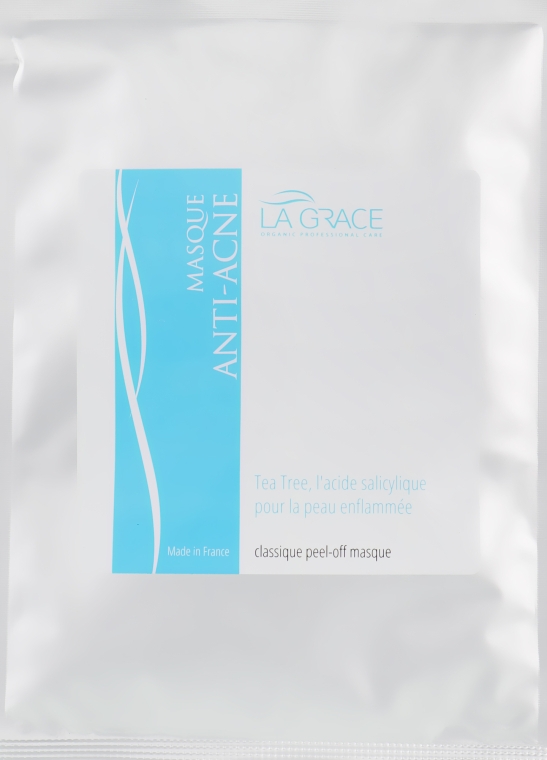 Альгінатна маска "Анти Акне" з ефірною олією чайного дерева для жирної шкіри - La Grace Masque Anti-Acne — фото N3