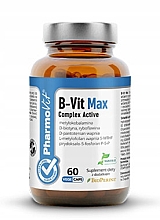 Вітаміни "B-Vit Max" - Pharmovit Clean Label B-Vit Max Complex Active — фото N1