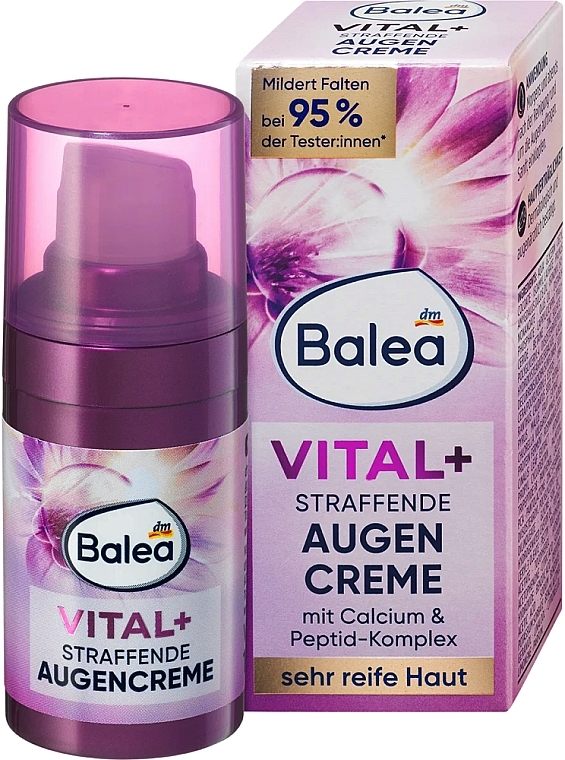 Крем для шкіри навколо очей - Balea Eye Cream Vital +