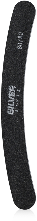 Пилка полировочная профессиональная, SBB-80/80, черная - Silver Style — фото N1