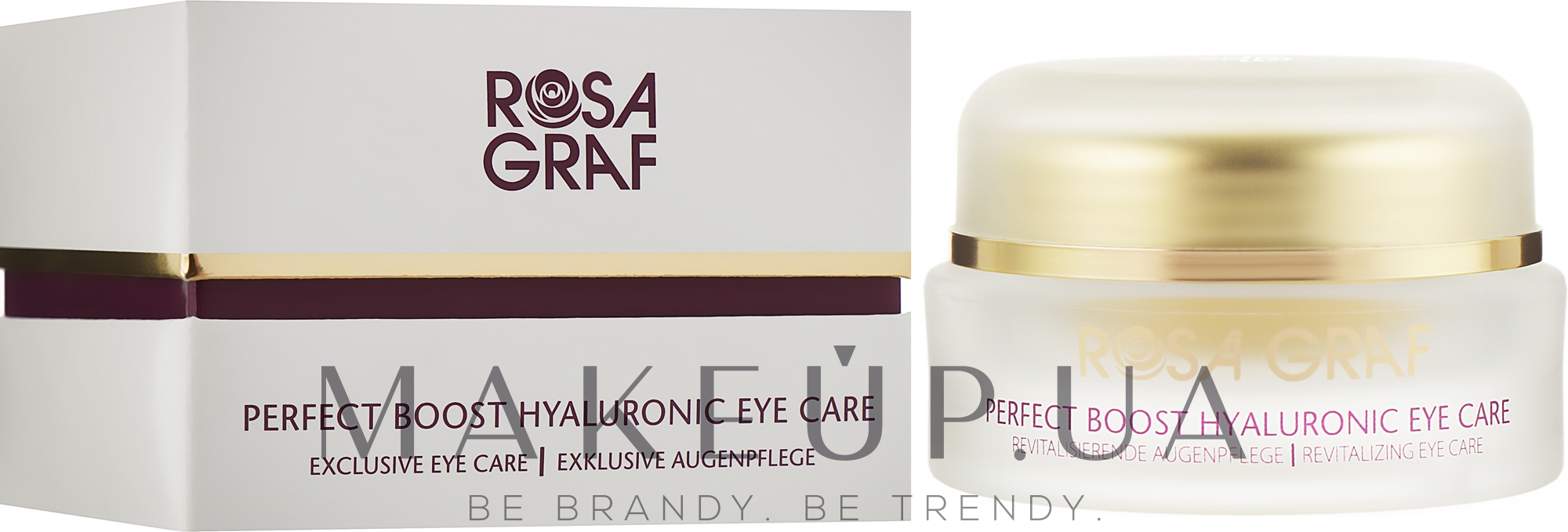 Крем з гіалуроновою кислотою для шкіри навколо очей - Rosa Graf Perfect Boost Hyaluronic Eye Care — фото 15ml