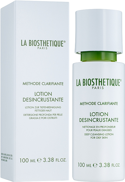 Лосьйон для глибокого очищення жирної шкіри обличчя - La Biosthetique Methode Clarifiante Lotion Désincrustante