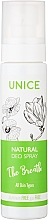 Духи, Парфюмерия, косметика Натуральный дезодорант-спрей для женщин - Unice The Breath Natural Deo Spray