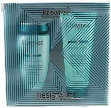 Парфумерія, косметика Набір - Kerastase Resistance (shmp/250ml + hair/mask/ciment/200ml)