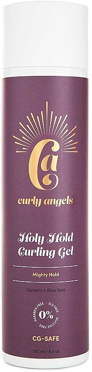 Гель для надання форми волоссю - Curly Angels Holy Hold Curling Gel — фото N1