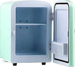 Косметичний міні-холодильник, зелений - Fluff Cosmetic Green Fridge — фото N2