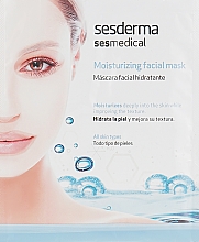 Увлажняющая маска для лица - SesDerma Laboratories Sesmedical Moisturizing Face Mask — фото N1