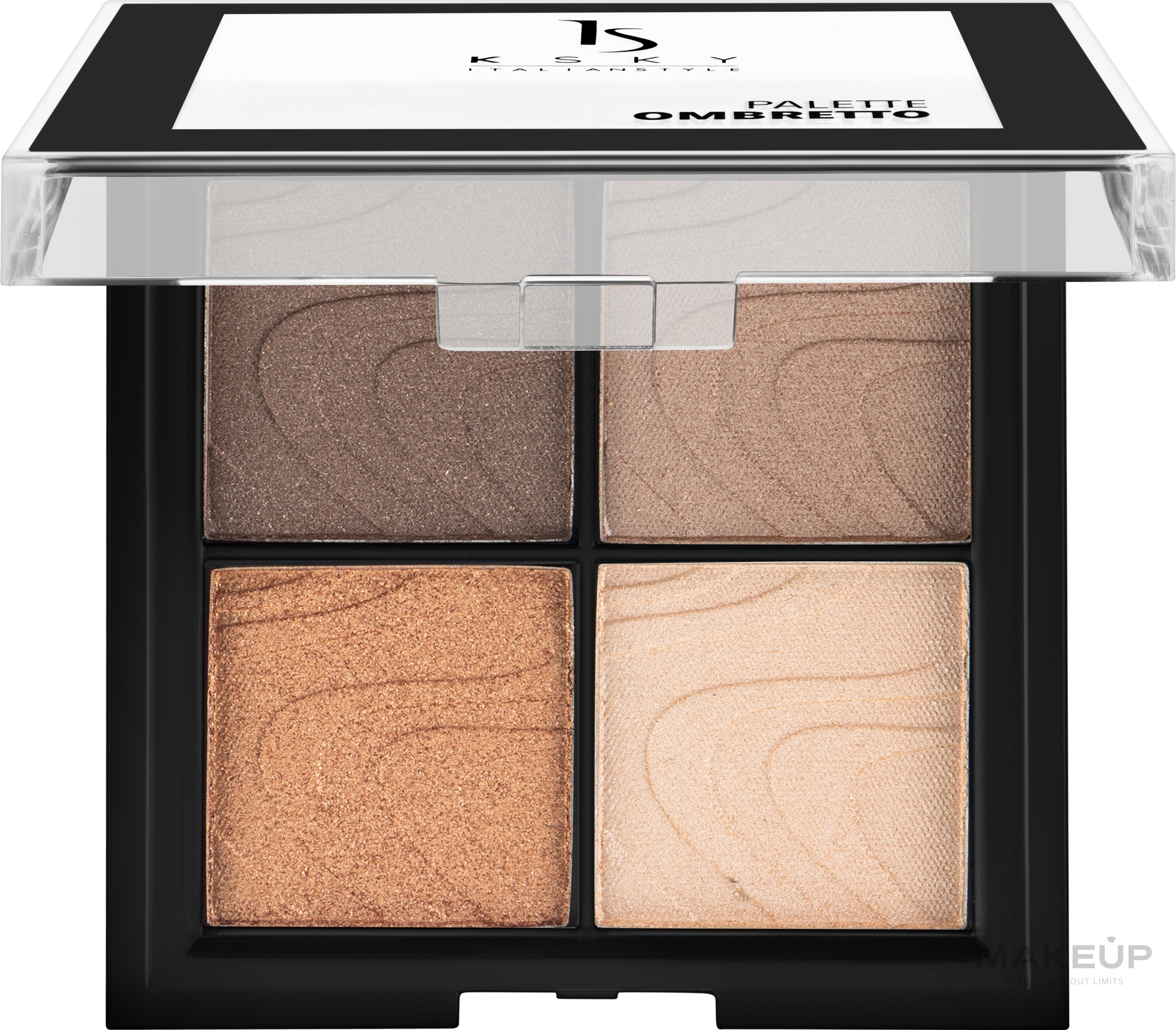 УЦЕНКА Палетка теней для век - KSKY Eyeshadow Palette * — фото KS 401 - Nude