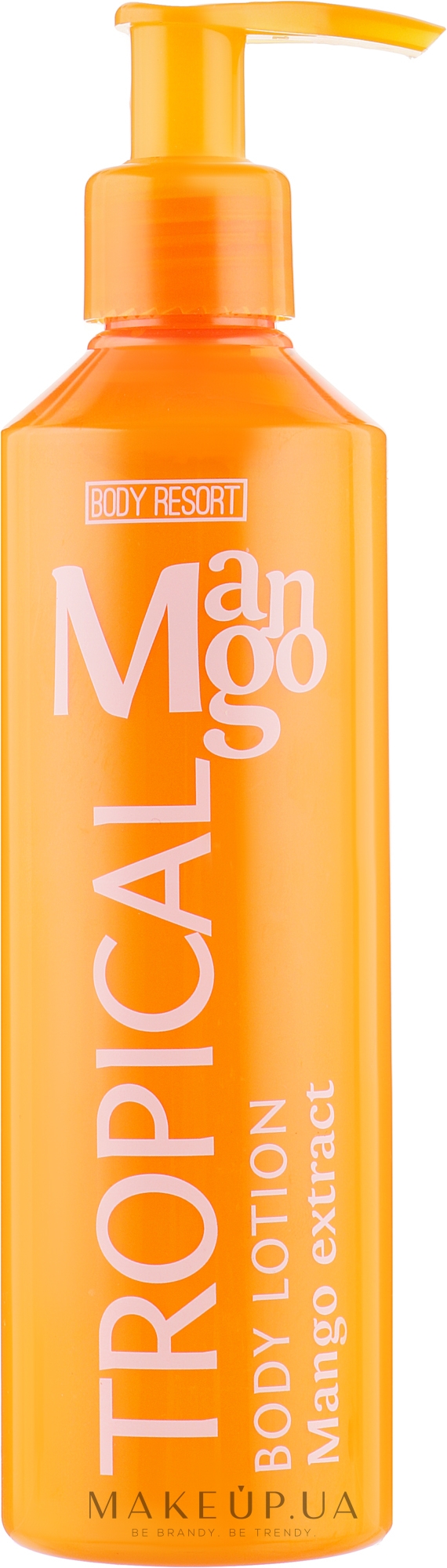 Лосьйон Для Тіла - Mades Cosmetics Body Tropical Resort Body Lotion Mango Extract — фото 250ml