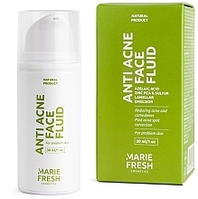 Антиакне крем-флюїд - Marie Fresh Cosmetics Clarifying face fluid * — фото N2