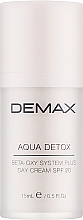 Парфумерія, косметика Денний крем "Аква детокс" - Demax Aqua Detox Cream SPF 20