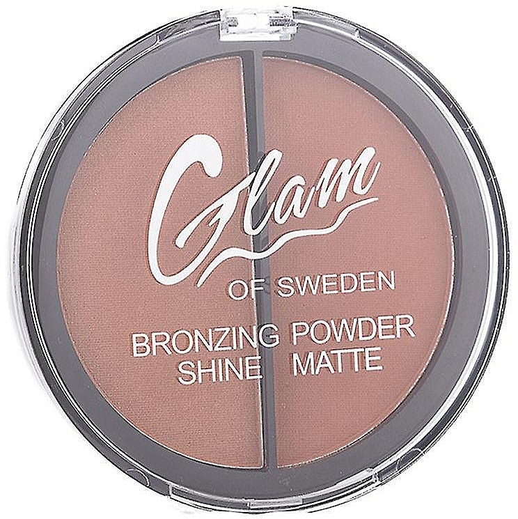 Пудра для обличчя бронзувальна - Glam Of Sweden Bronzing Powder Shine And Matte — фото N1