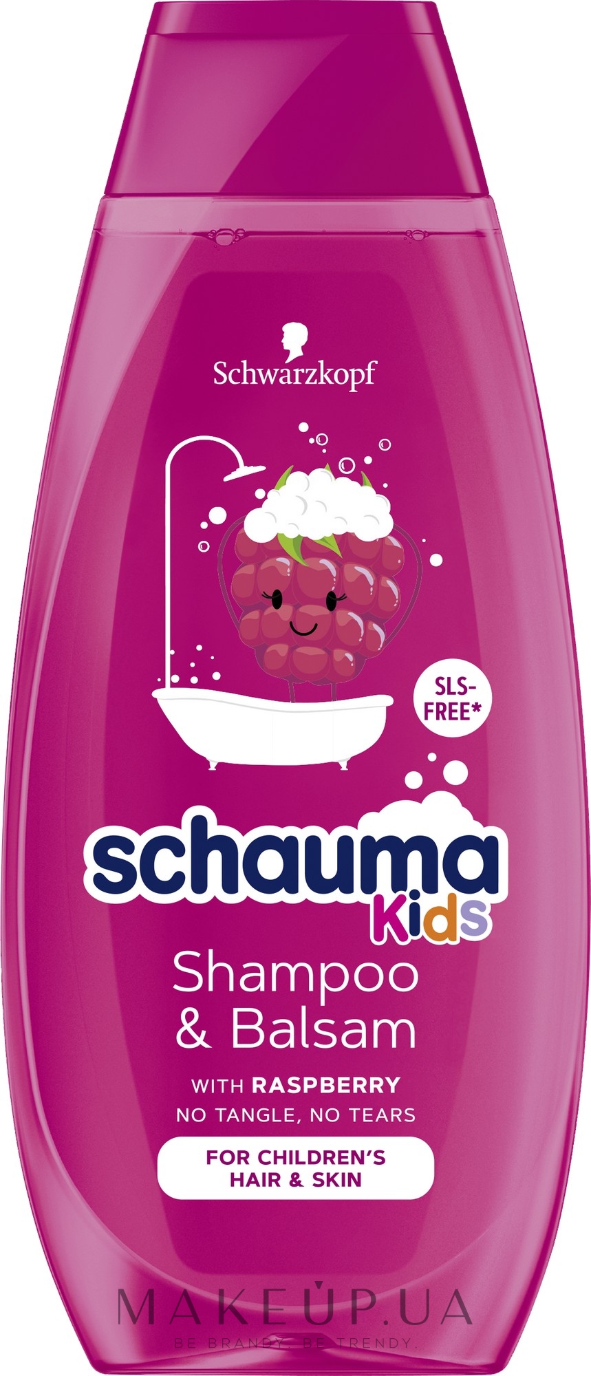 Шампунь-бальзам для дітей - Schwarzkopf Schauma Kids Shampoo & Balsam — фото 400ml
