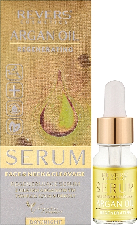 Регенерирующая сыворотка для лица - Revers Argan Oils Regenerating Serum — фото N2