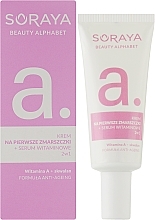 Крем від перших зморщок + вітамінна сироватка 2 в 1 - Soraya Beauty Alphabet Vitamin A + Squalane — фото N2