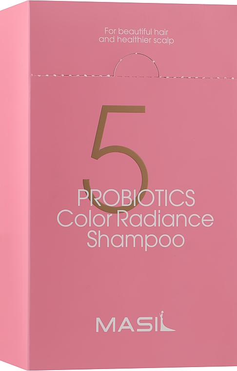 Шампунь с пробиотиками для защиты цвета - Masil 5 Probiotics Color Radiance Shampoo (пробник) — фото N3