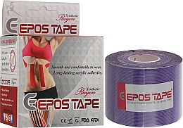 Кинезио тейп "Фиолетовый" - Epos Tape Rayon — фото N2