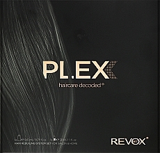 Набор "5 шагов" для салонного и домашнего ухода за волосами - Revox Plex Hair Rebuilding System Set for Salon & Home — фото N1