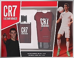 Духи, Парфюмерия, косметика УЦЕНКА Cristiano Ronaldo CR7 - Набор (edt/30ml + sh/gel/150ml) *