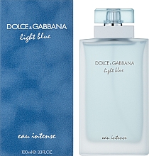Dolce&Gabbana Light Blue Eau Intense - Парфумована вода — фото N4