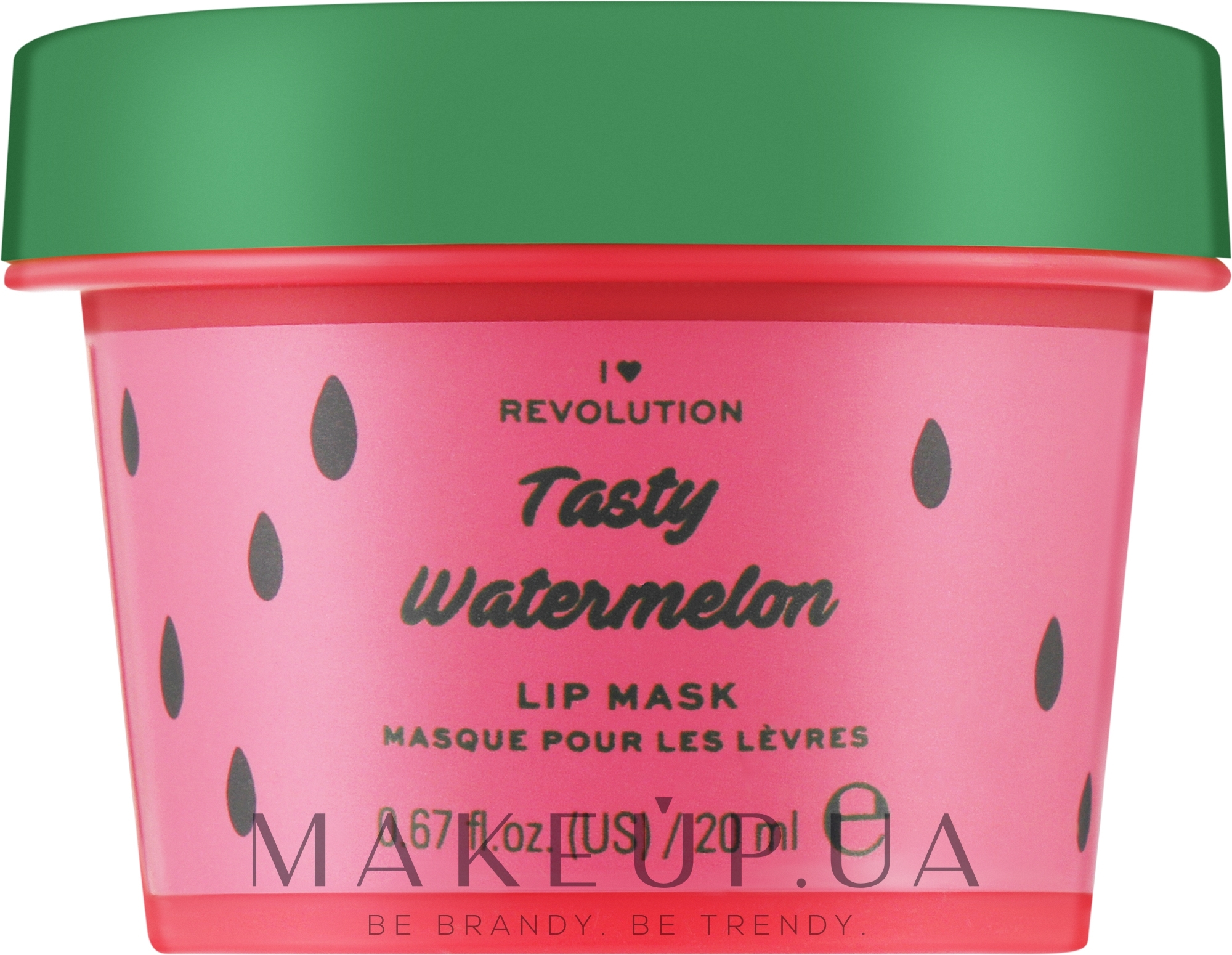 Маска для губ "Смачний кавун" - I Heart Revolution Tasty Watermelon Lip Mask — фото 20ml