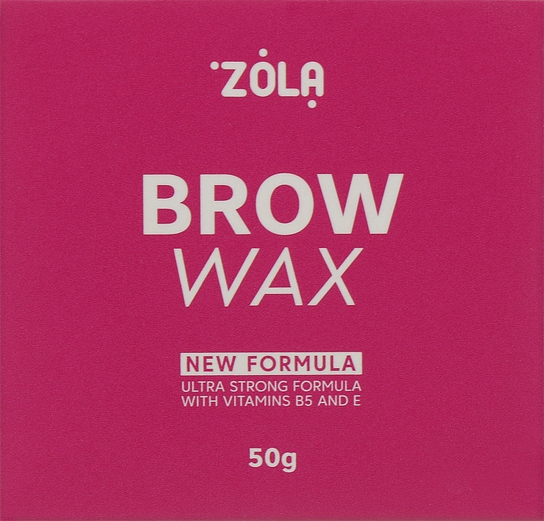 Воск для фиксации бровей - Zola Brow Wax (мини) — фото N6