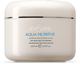 Нічний живильний крем для обличчя - LeviSsime Aqua Nutritive Dry Skins Night Nourishing — фото N4