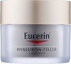 УЦЕНКА Антивозрастной ночной крем для сухой кожи лица - Eucerin Anti-Age Elasticity+Filler Night Cream * — фото N1