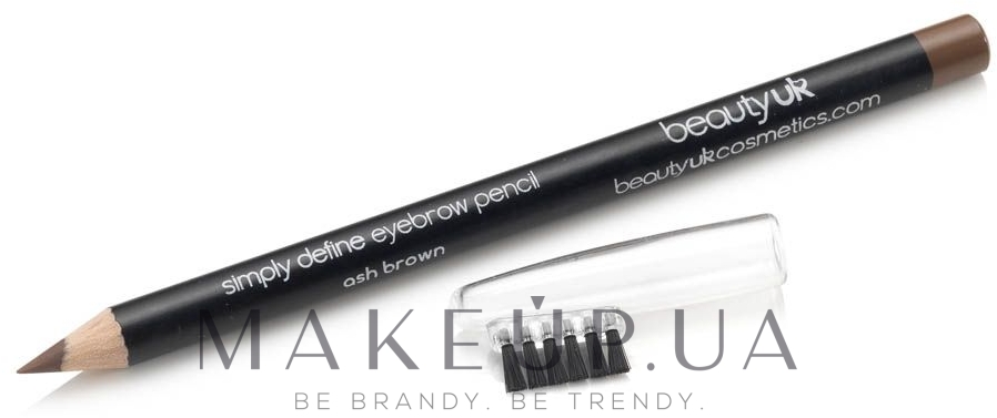 Карандаш для бровей - Beauty UK Eye Brow Pencil — фото Ash Brown