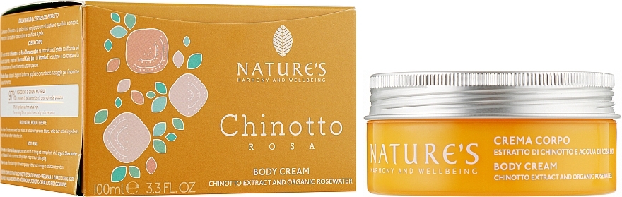 УЦЕНКА Крем для тела - Nature's Chinotto Rosa Body Cream * — фото N2