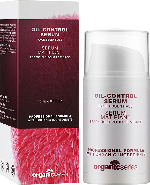Сироватка для жирної шкіри - Organic Series Oil-Control Serum (міні) — фото N2