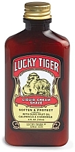 Духи, Парфюмерия, косметика Жидкий крем для бритья - Lucky Tiger Liquid Cream Shave,