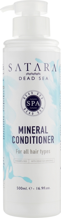 Минеральный кондиционер для всех типов волос - Satara Dead Sea Mineral Conditioner — фото N1