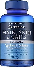 Духи, Парфюмерия, косметика Витамины для кожи, ногтей и волос, капсулы - Puritans Pride Hair, Skin, Nails Formula