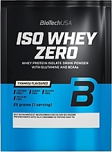 Безлактозный протеин "Тирамису" - BioTech 100% Pure Whey Tiramisu (саше) — фото N1