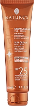 Сонцезахисний крем для обличчя й тіла - Nature's I Solari Sun Cream Spf 25 — фото N1