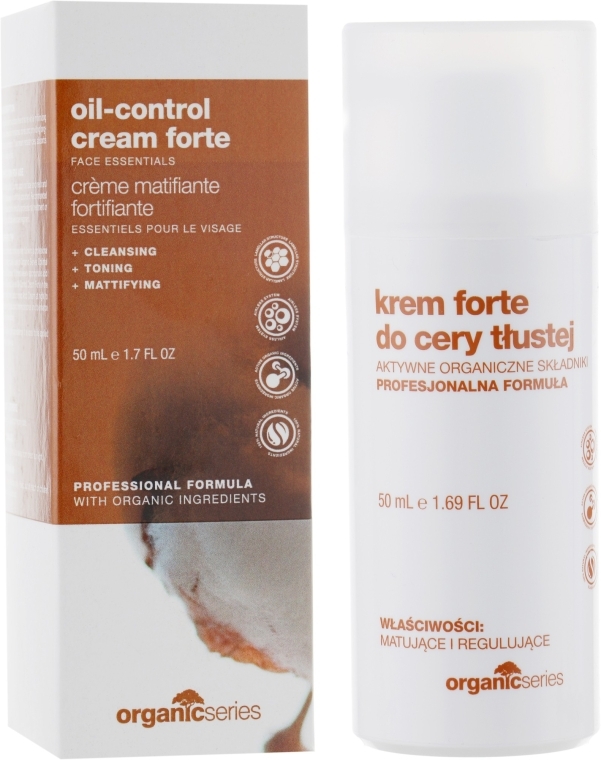 Крем для жирної шкіри - OrganicSeries Oil-control Cream