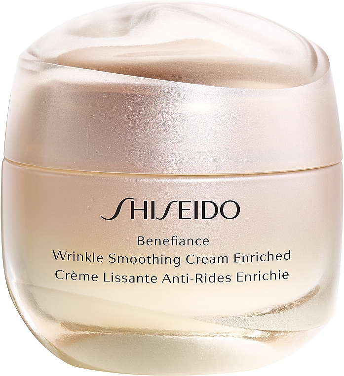 Питательный крем для лица, разглаживающий морщины - Shiseido Benefiance Wrinkle Smoothing Cream Enriched — фото N1