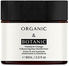 Увлажняющий дневной крем для сухой кожи - Organic & Botanic Mandarin Orange Enhancing Day Moisturiser — фото N2