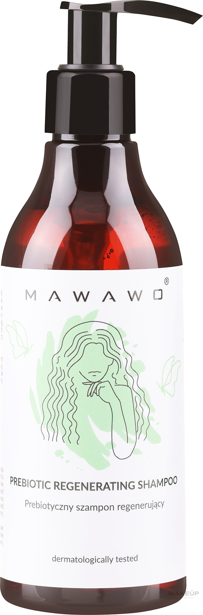 Шампунь для волосся з пребіотиками - Mawawo Prebiotic Regenerating Shampoo — фото 250ml