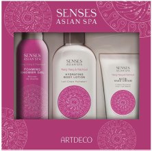 Парфумерія, косметика Подарунковий набір - Artdeco Senses Asian Spa Sensual Balance Set (sh/gel/100ml + h/cr/75ml + b/lot/200ml)